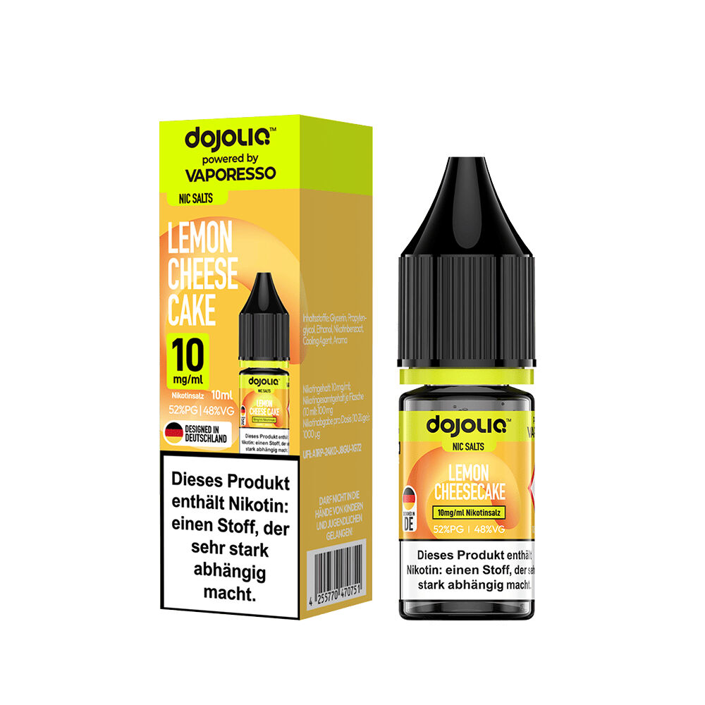 Vaporesso Dojoliq Nikotinsalz - Lemon Cheesecake Vaporesso Dojoliq Nikotinsalz - Lemon Cheesecake