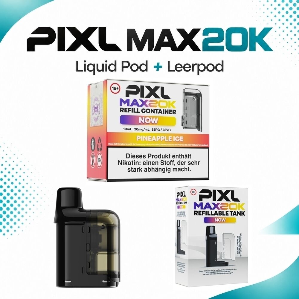 PXL306 Pixl Max 20K Pods - Pineapple Ice 20mg