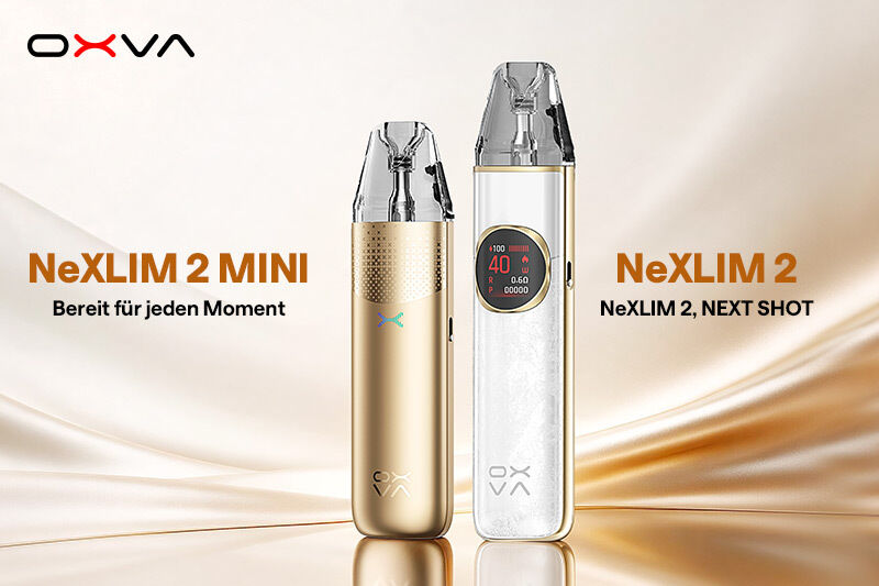 OXVA NeXLIM 2 und NeXLIM 2 Mini Pod Kits