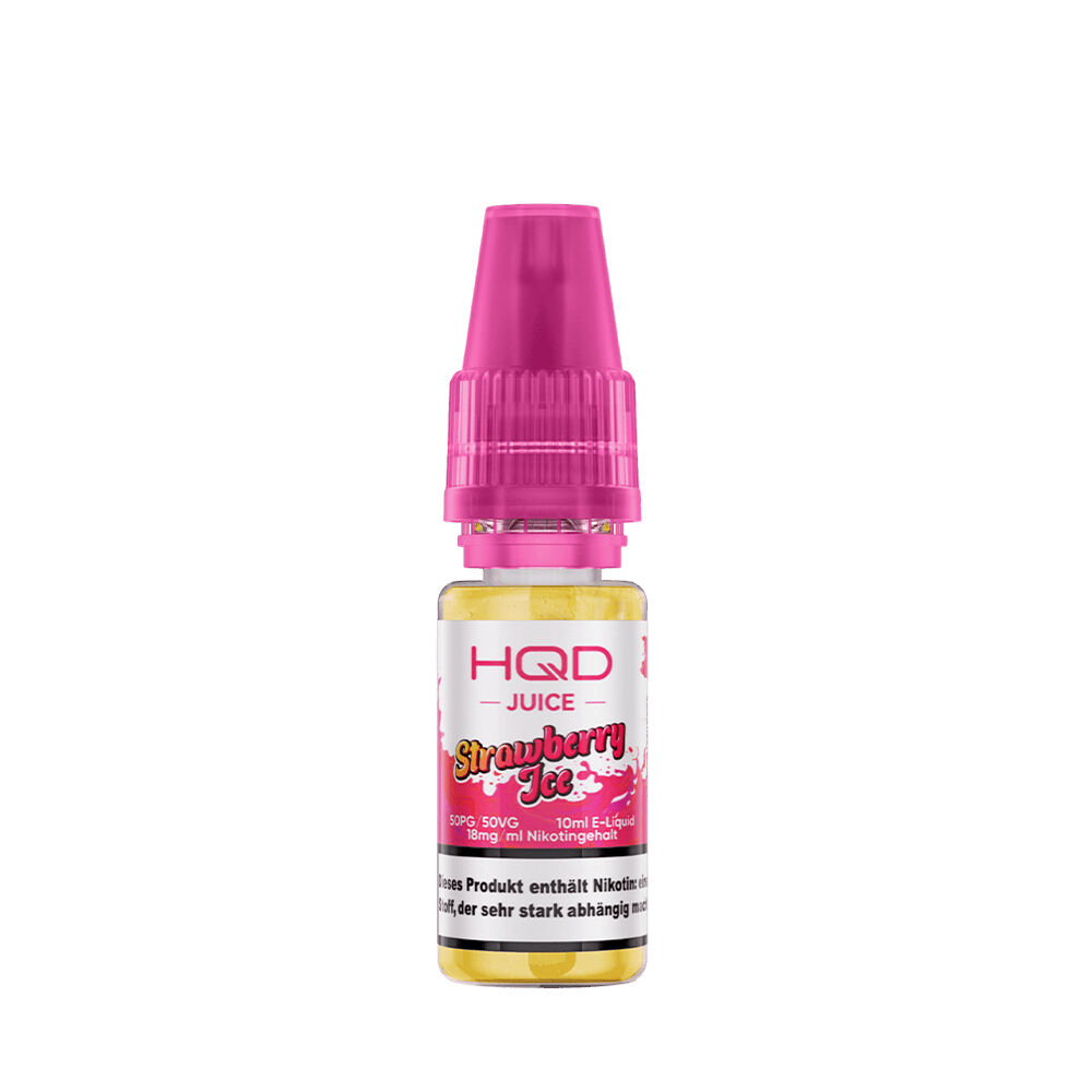 HQD Juice Nikotinsalz Liquid - Strawberry Ice 18mg