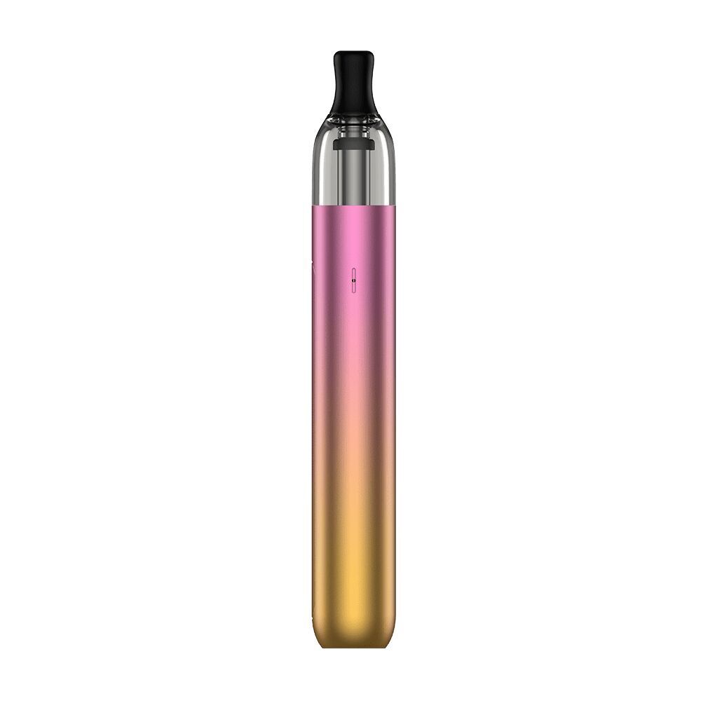 Vaporesso Eco One Pod Kit in Pink Lemon Farbverlauf mit schwarzem Mundstück und transparentem oberen Teil