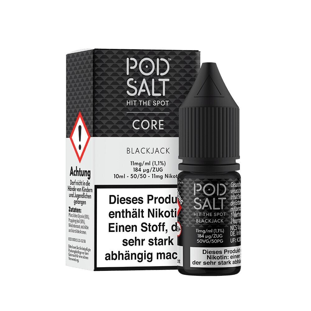 Liquid Blackjack von Pod Salt Core