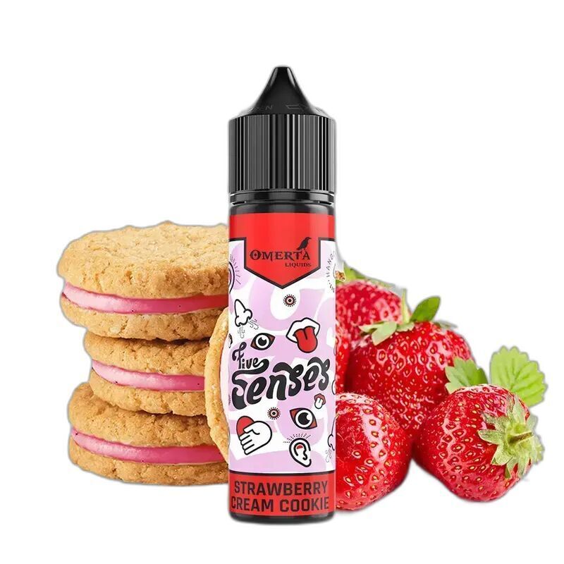 Strawberry Cream Cookies - Omerta 5Senses