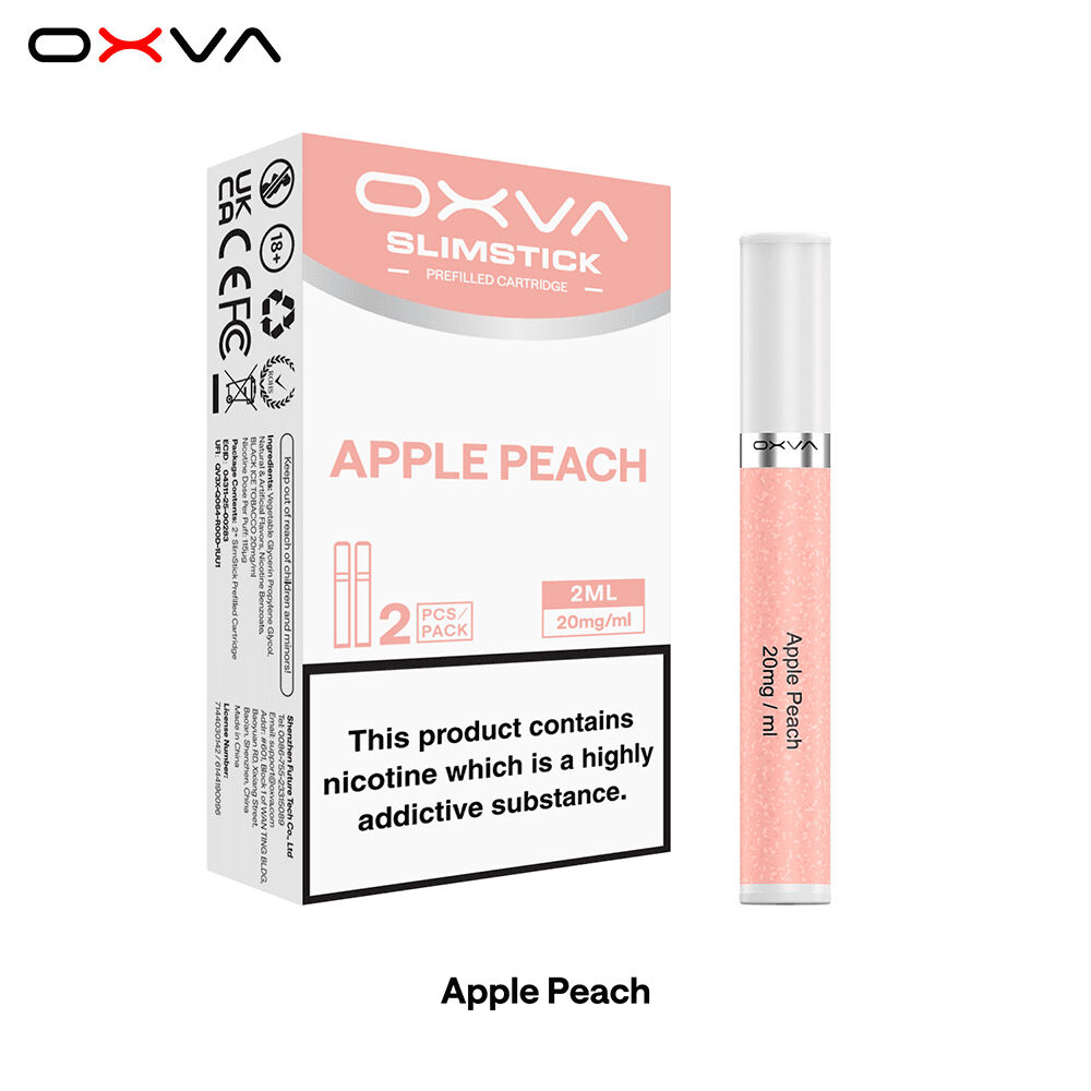 SLI113_2 Oxva Slimstick Pods - Apple Peach 20mg