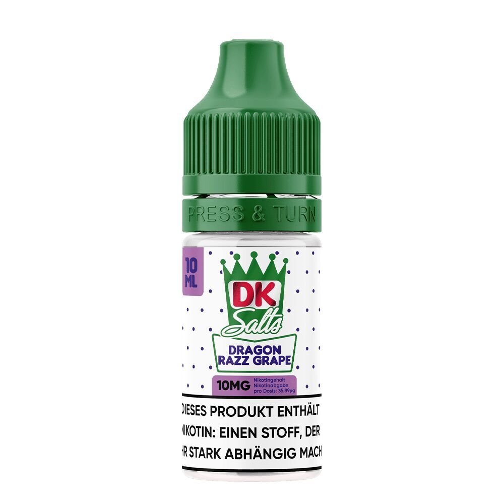 Liquid Dragon Razz Grape 10mg - DK Salts Liquid Dragon Razz Grape - DK Salts