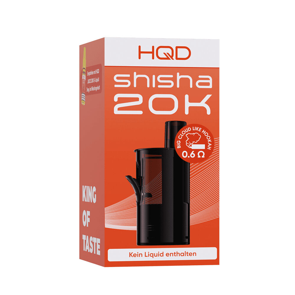 HQD251 HQD Shisha 20K Refillable Pod 0,6 Ohm