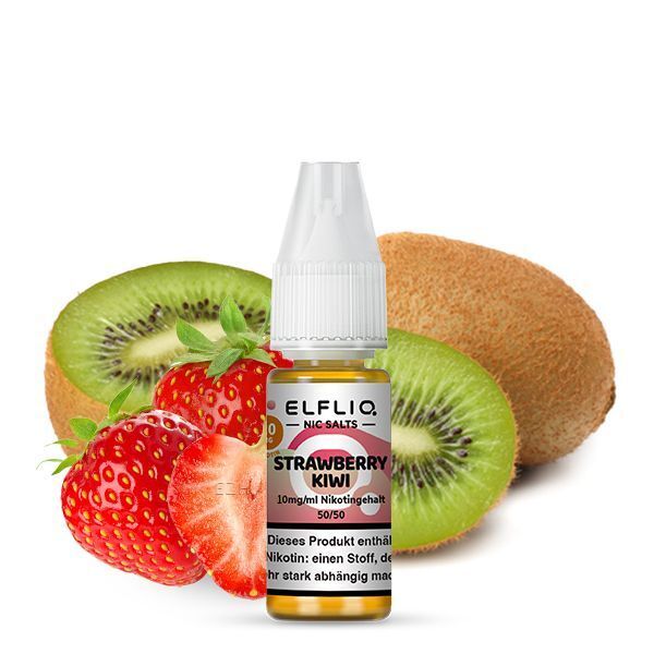 Liquid Strawberry Kiwi Elfliq by Elfbar mit 10mg Nikotin