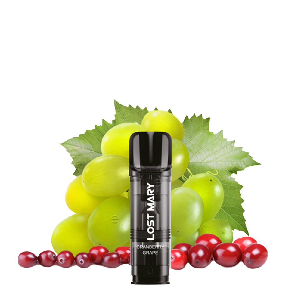 Cranberry Grape 20mg - Lost Mary Tappo Pods Cranberry Grape 20mg - Lost Mary Tappo Pods