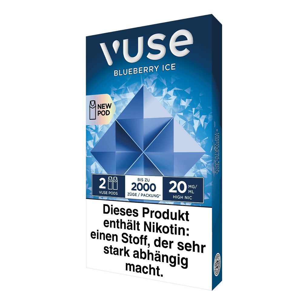 Vuse Pods Blueberry Ice 20 mg | Prefilled Pods Vuse Pods Blueberry Ice 20 mg | Prefilled Pods