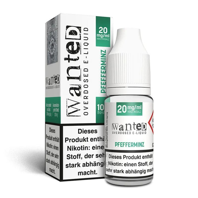 Wanted Overdosed 10ml Liquid Pfefferminz 20mg