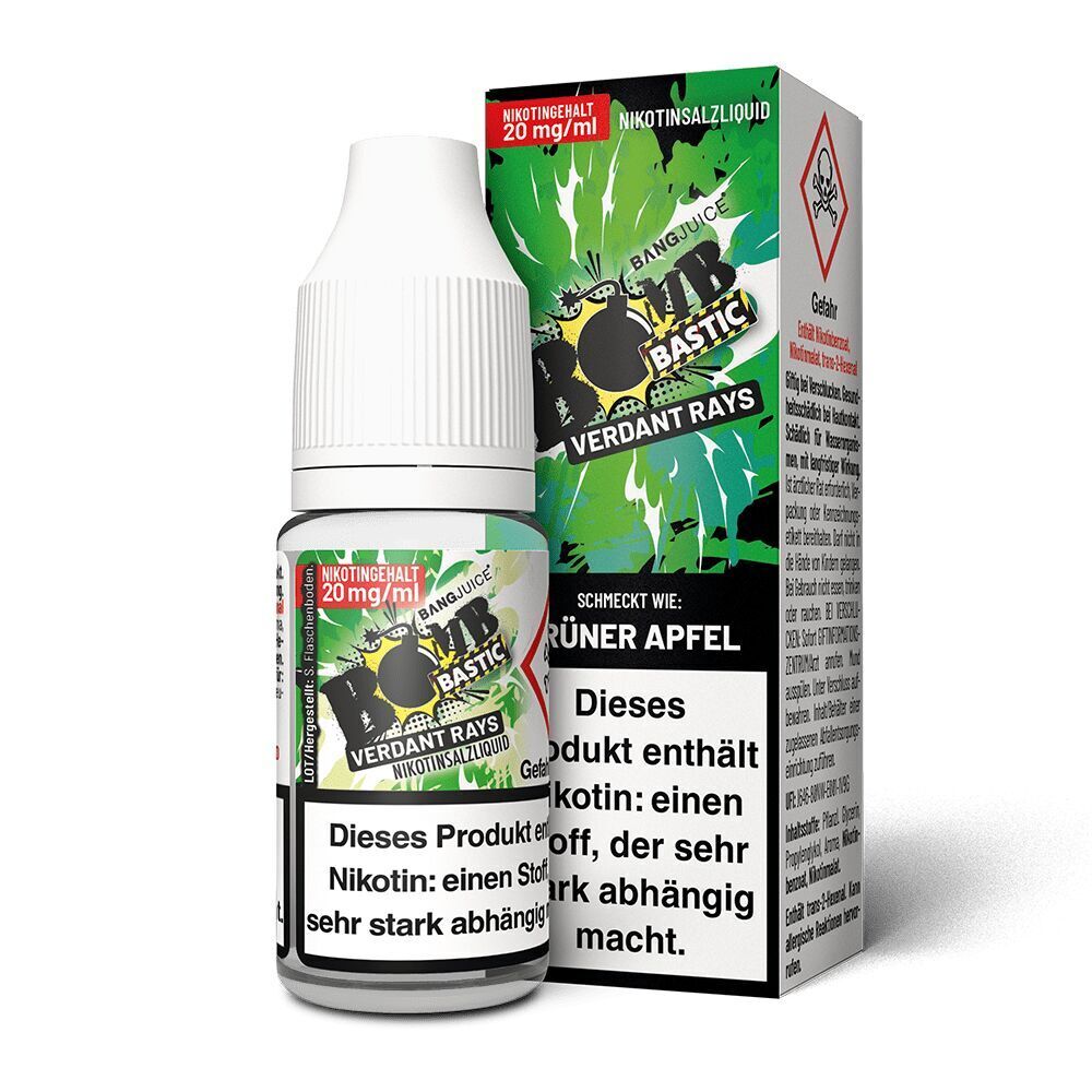 Liquid Bomb Bastic Verdant Rays 20mg Nikotin von Bang Juice