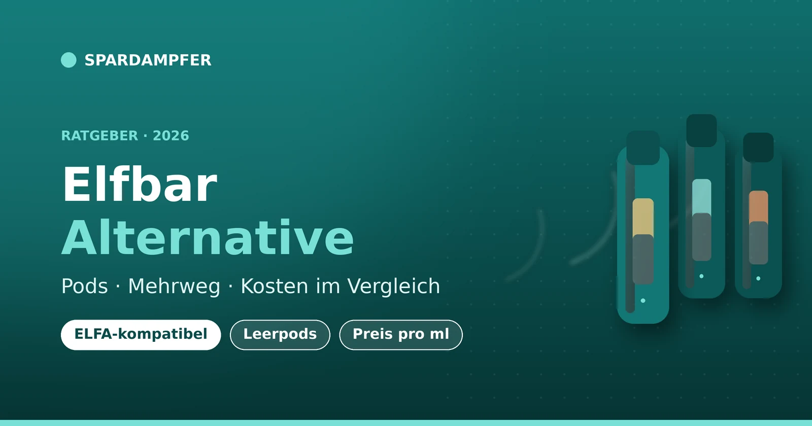 Elfbar Alternative: Welche Pods, Mehrweg-Vapes und Liquids passen wirklich?
