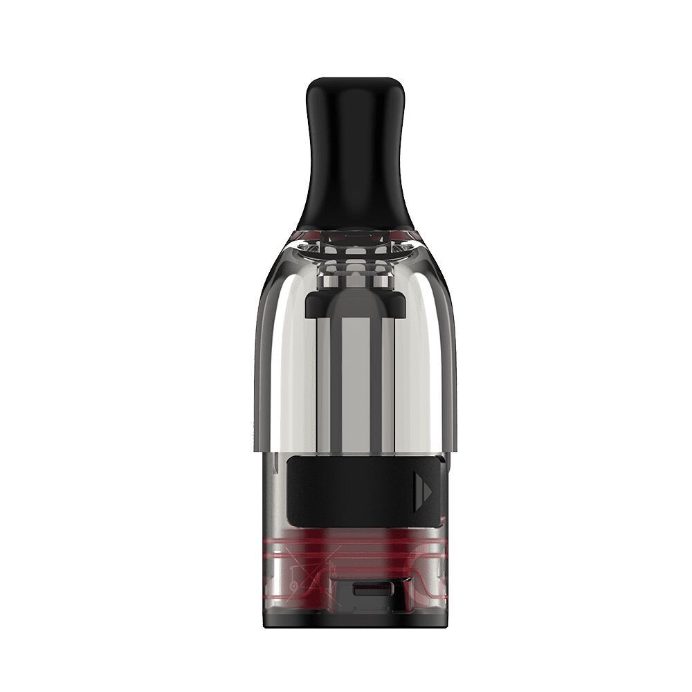 Vaporesso Eco One Ersatzpods Vaporesso Eco One Ersatzpod mit schwarzem Mundstück, durchsichtigem Tank und roter Basis, 0,8 Ohm Kompatibilität.