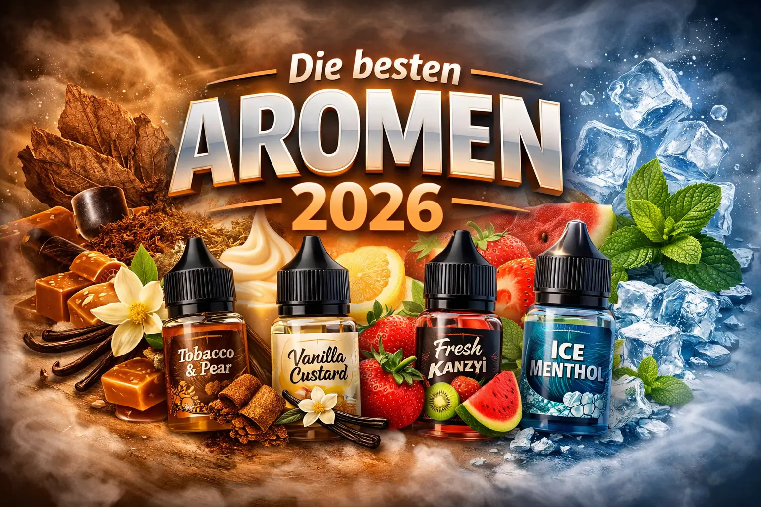 Das beste Aroma zum Dampfen