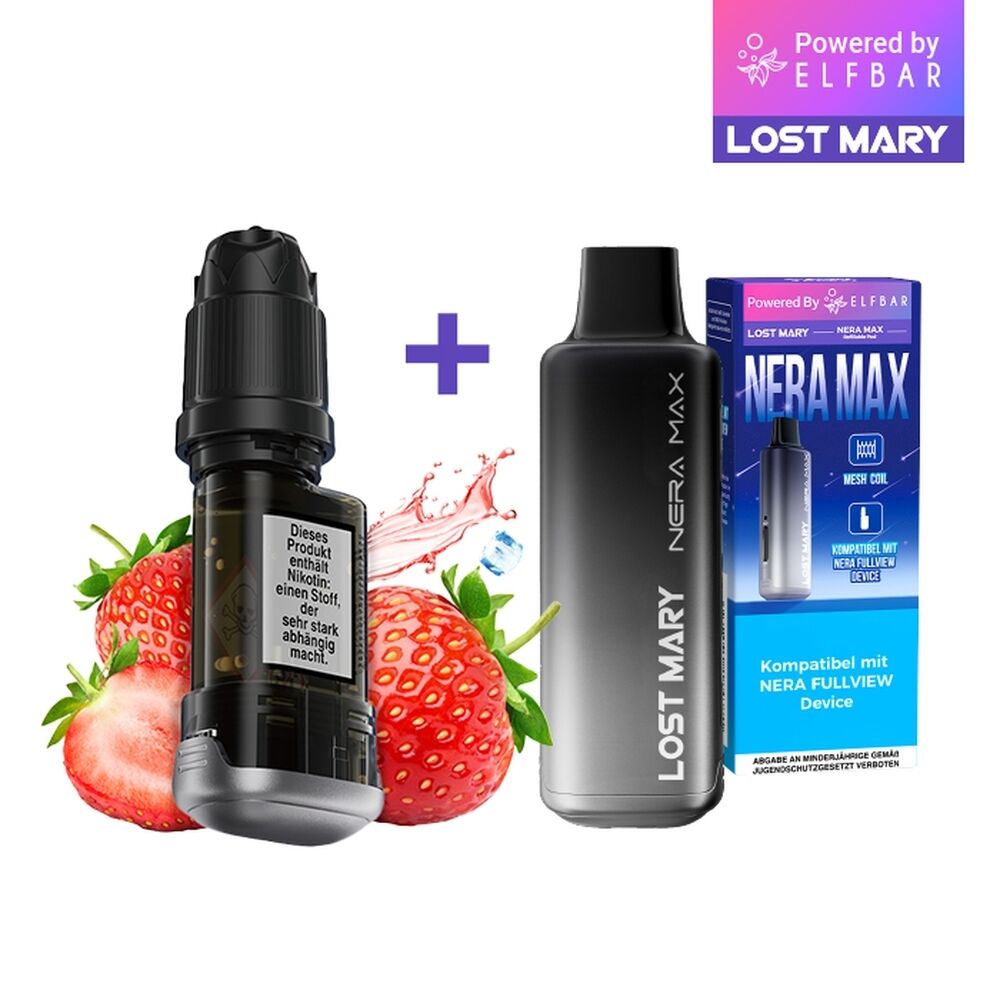 Lost Mary Nera Max 15K Pods - 20mg Nikotinsalz Lost Mary Nera Max 15K Pods - 20mg Nikotinsalz