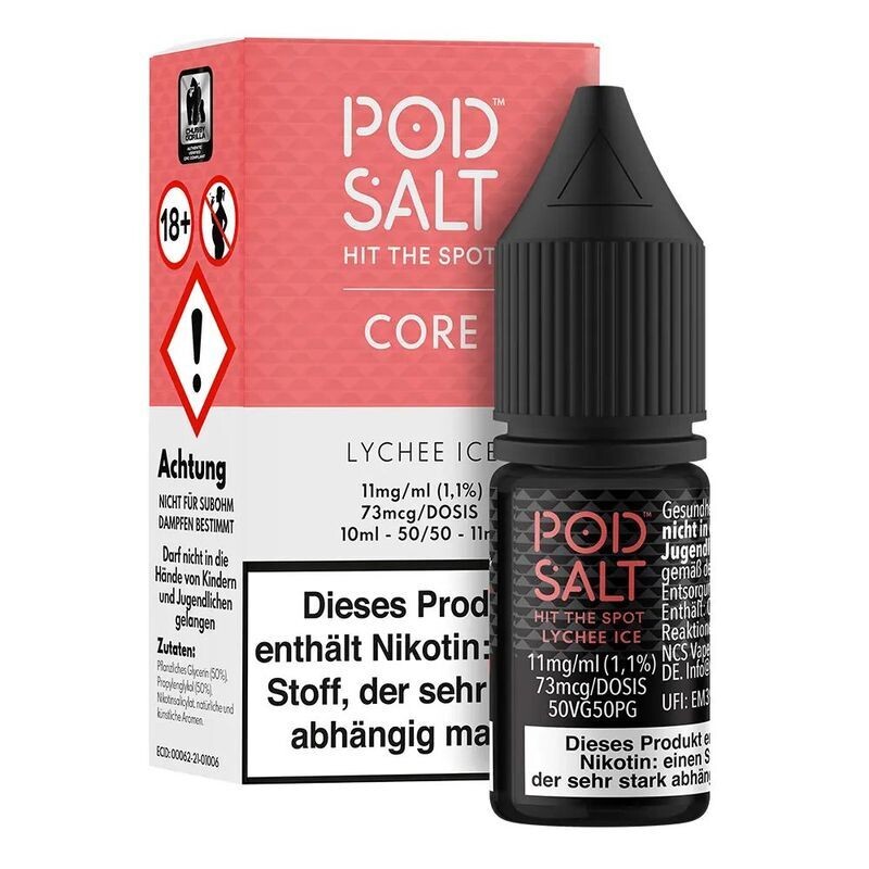 Liquid Lychee Ice von Pod Salt Core