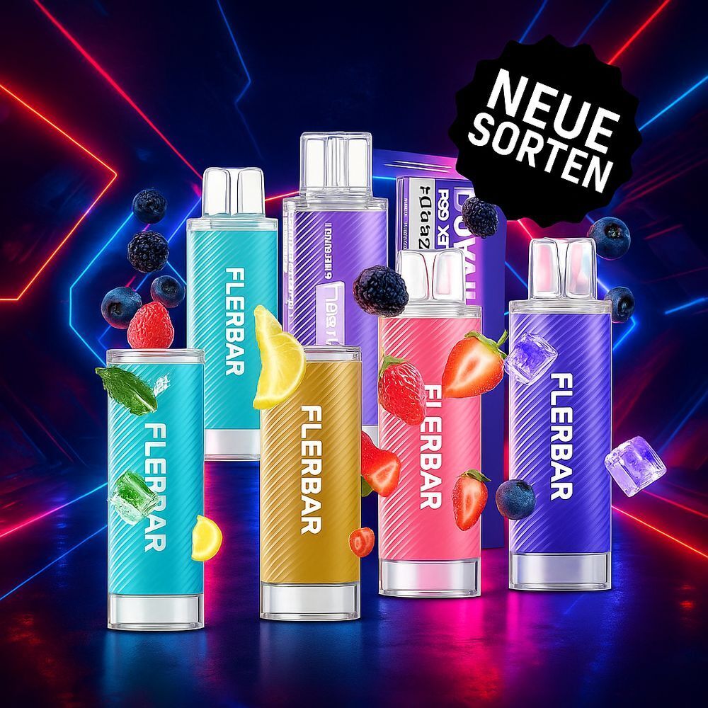 Flerbar Pods alle Sorten | Vape Pods mit 20mg | gnstig! Flerbar Pods alle Sorten | Vape Pods mit 20mg | gnstig!