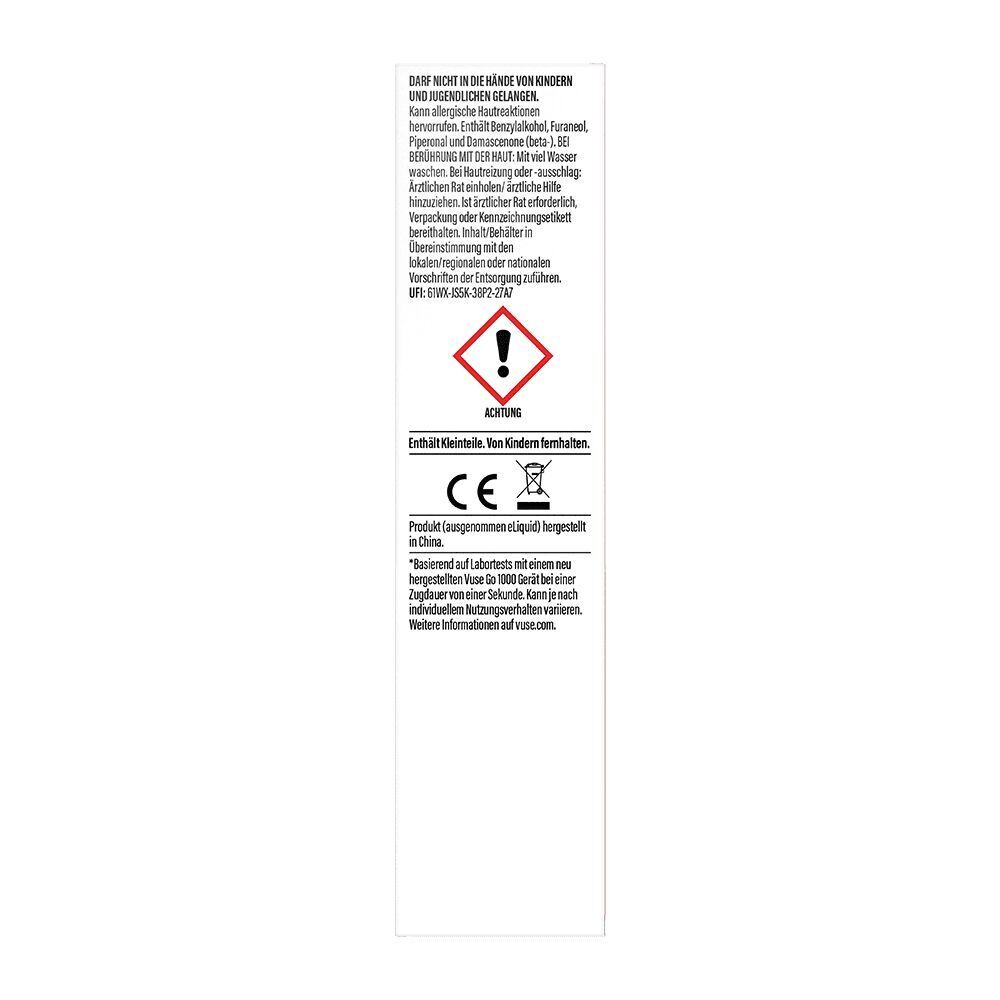 Berry Watermelon 0mg - Vuse GO 1000 Einweg Berry Watermelon - Vuse GO 1000 Einweg