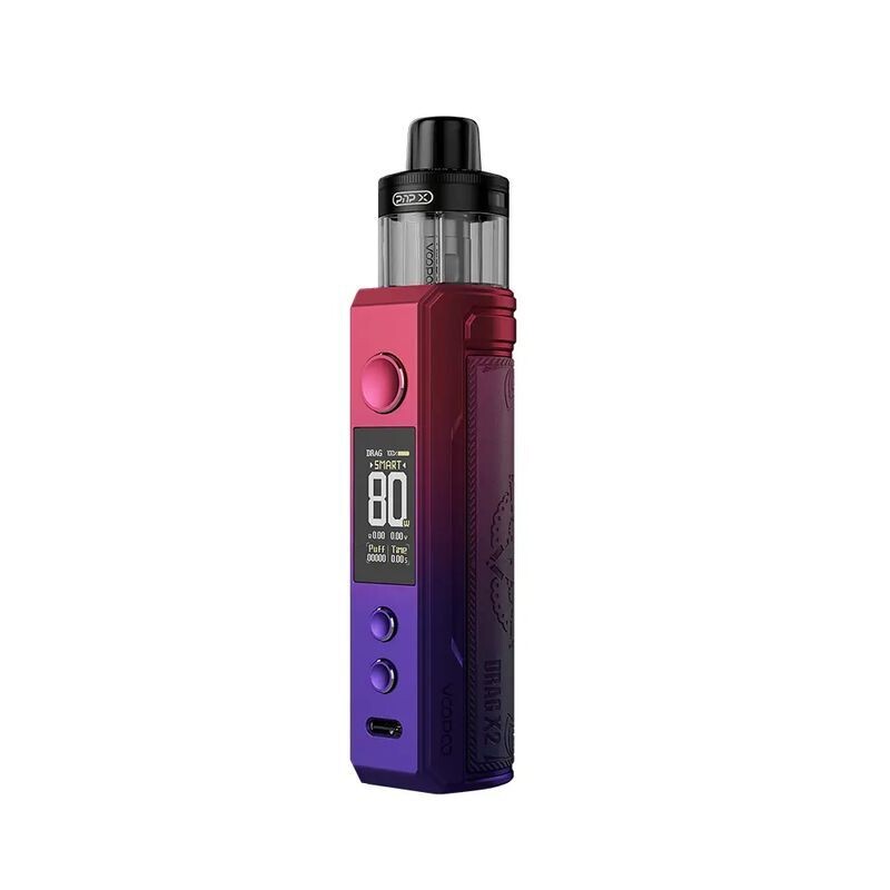 Voopoo Drag X2 Pod Kit in der Farbe Modern Red