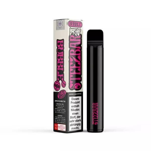 Bubblegum Ice Cream BRHD Barehead Steezbar Vape Pen Einweg E-Zigarette