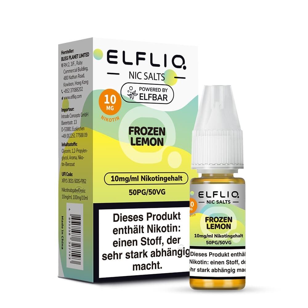 ELQ139_2 Elfliq Nikotinsalz - Frozen Lemon