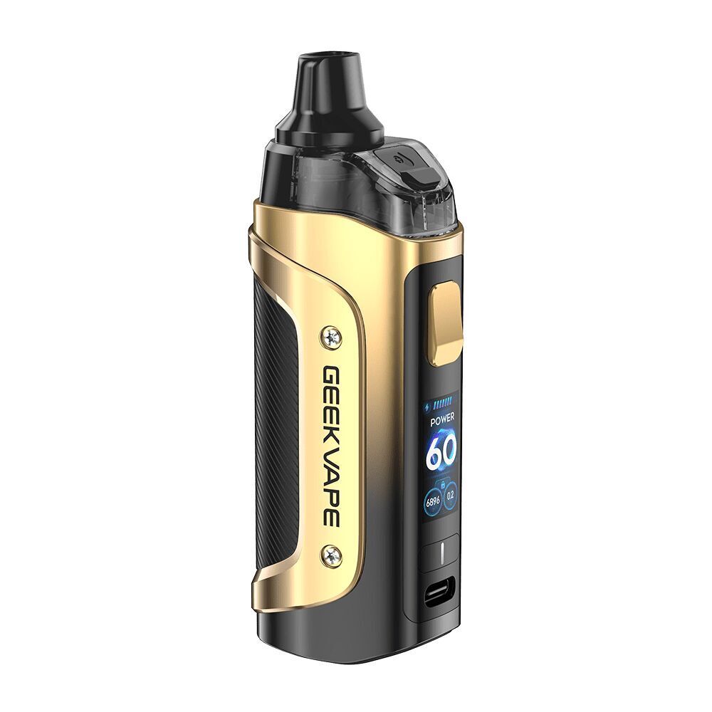 Aegis Boost 3 E-Zigarette Set in Farbe Midnight Gold von Geekvape