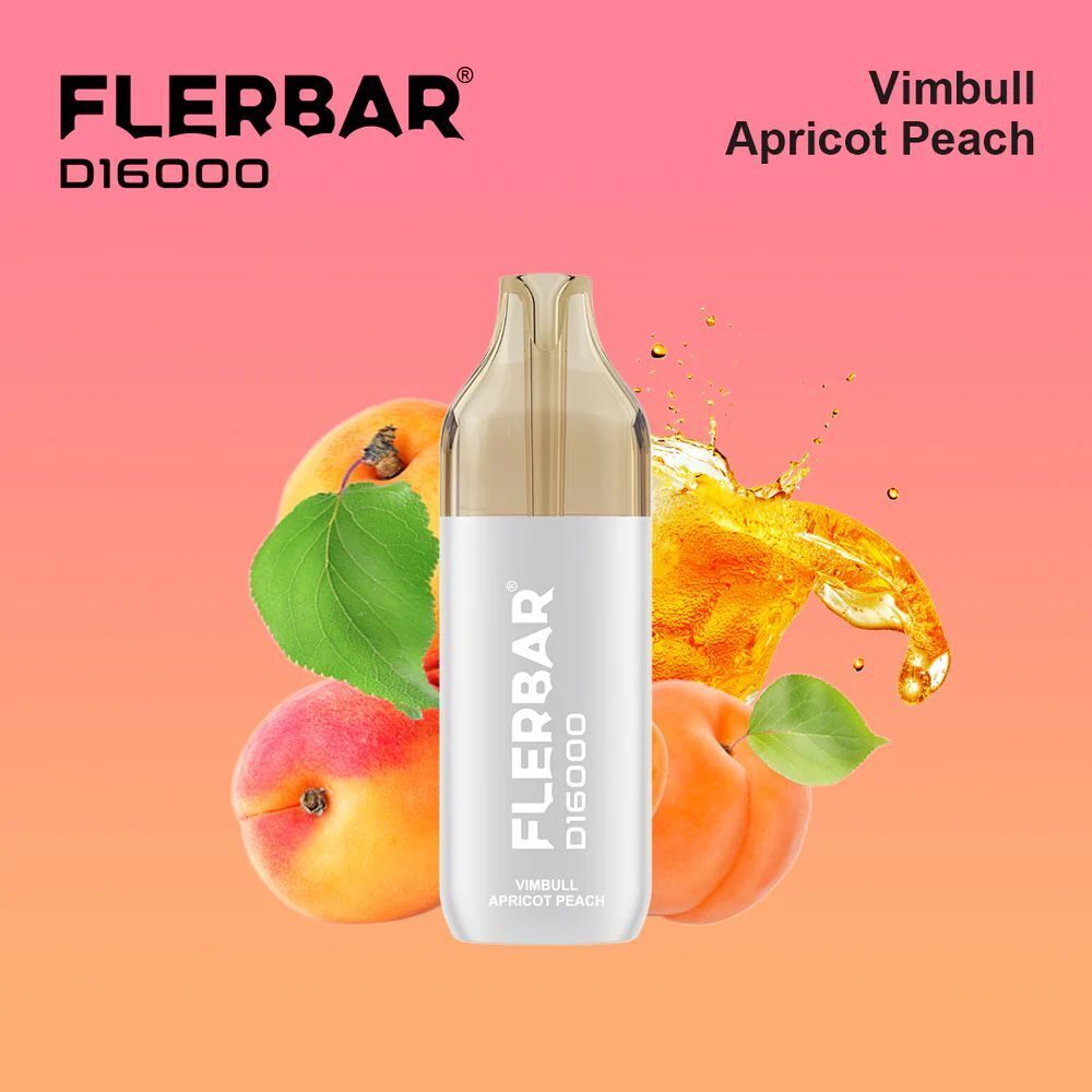Flerbar D16000 Einweg E-Zigarette 12 ml, 20 mg Nikotin Flerbar D16000 Einweg E-Zigarette 12 ml, 20 mg Nikotin