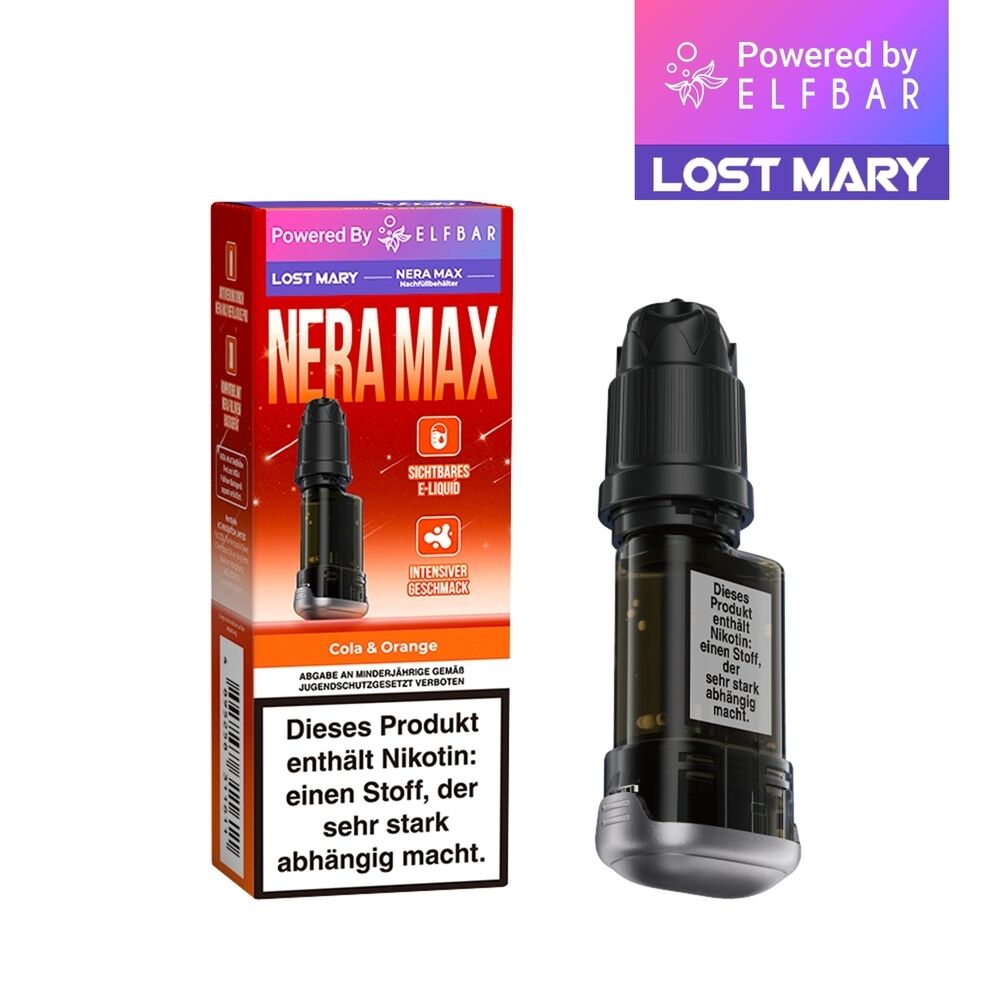 Lost Mary Nera Max 15K Pods - Cola & Orange 20mg