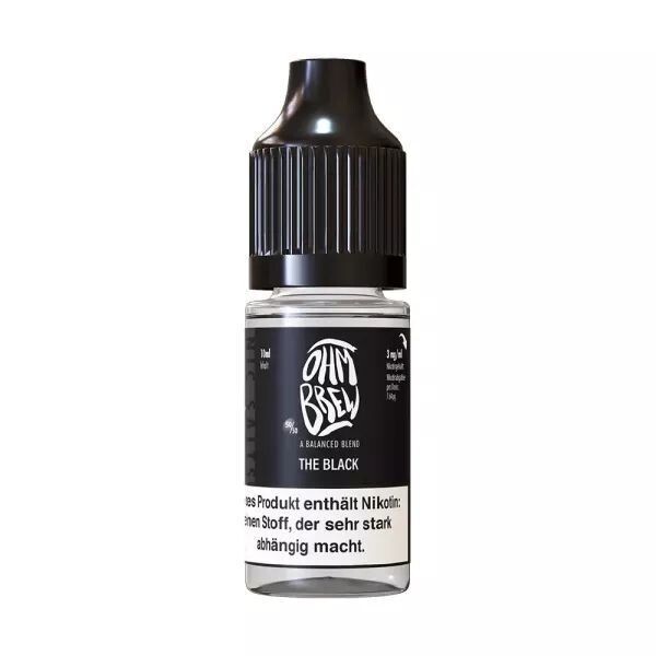 Liquid The Black mit 3mg Nikotin von Ohm Brew