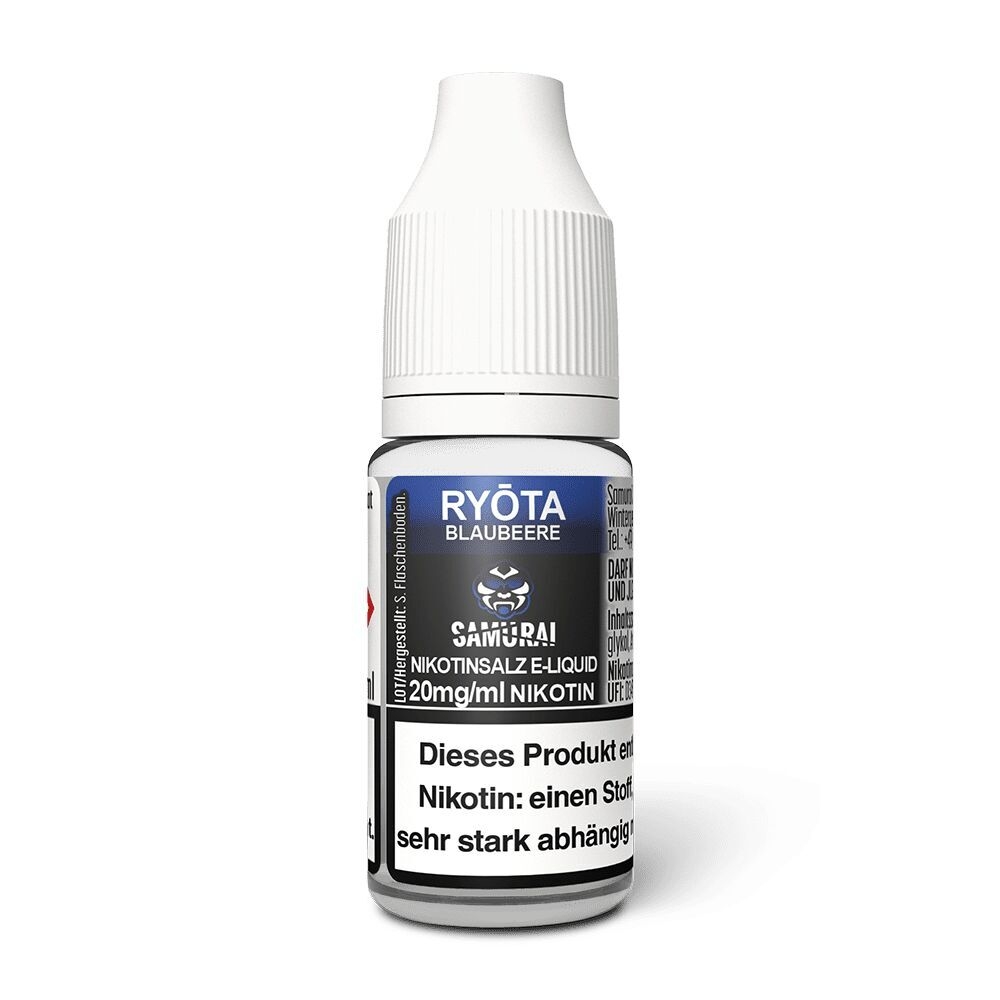Liquid Ryota Blaubeere 20mg - Samurai