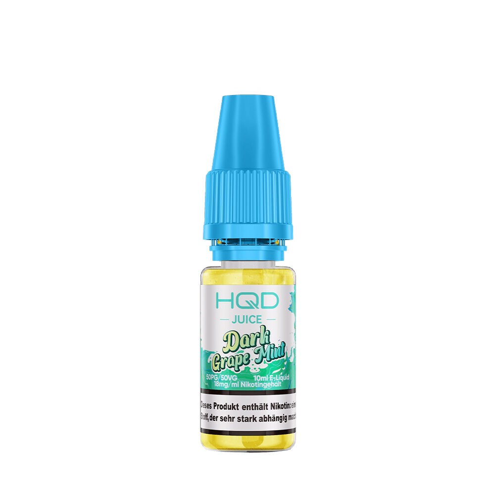 HQD Juice Nikotinsalz Liquid - Dark Grape Mint 18mg