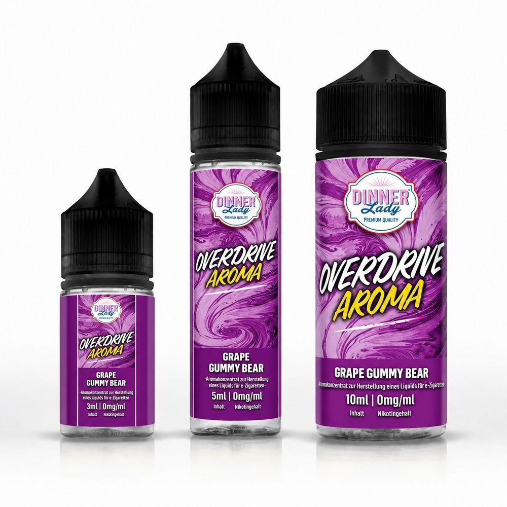 Dinnerlady Overdrive Aroma - Grape Gummy Bear