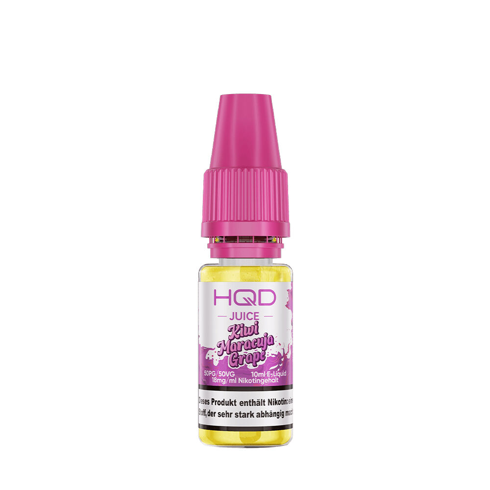HQD Juice Nikotinsalz Liquid - Kiwi Maracuja Grape 18mg