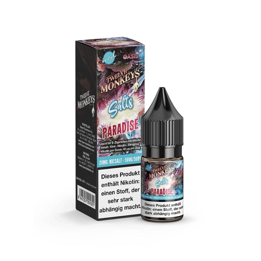 Liquid Paradise 20mg - Twelve Monkeys