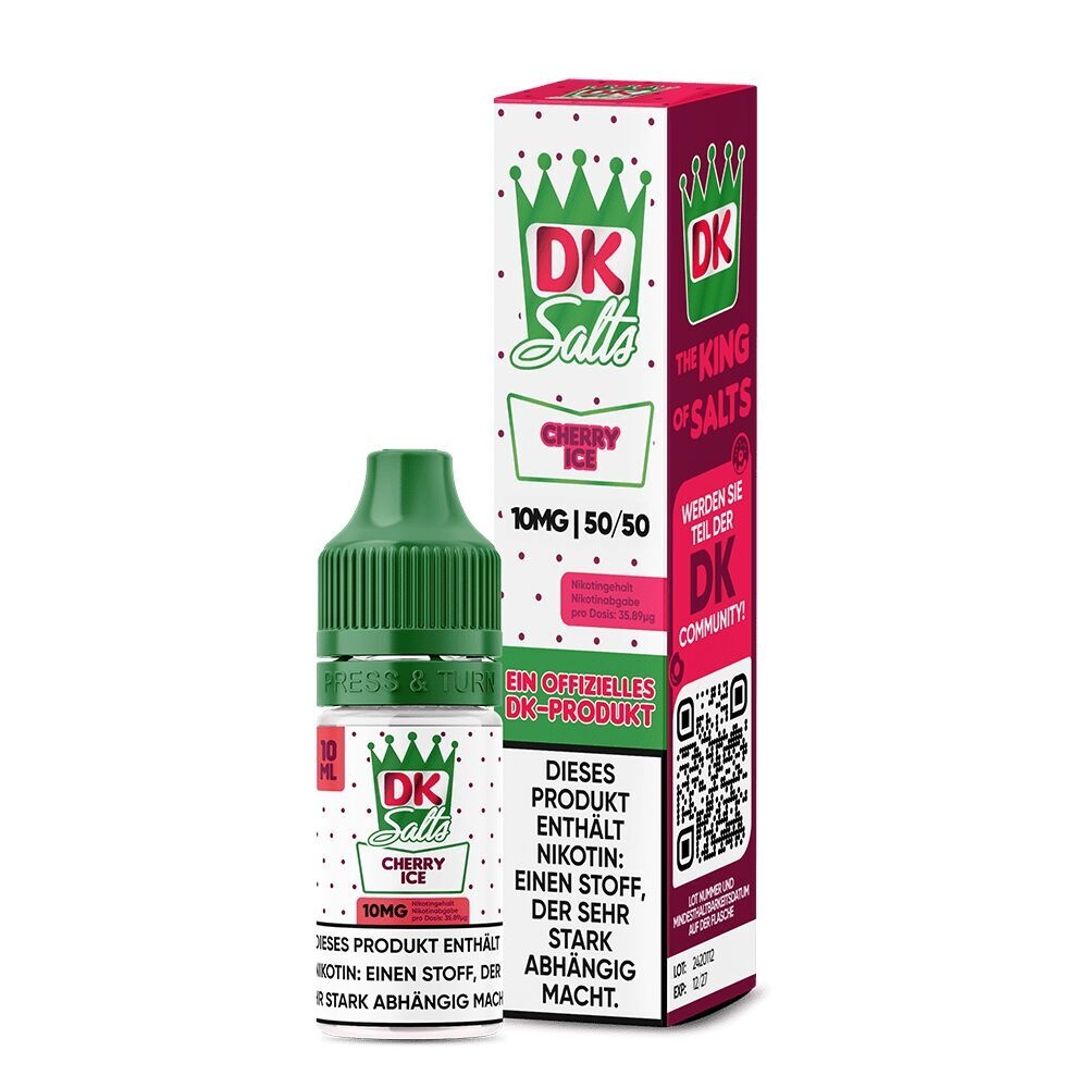 Liquid Cherry Ice 10mg - DK Salts Liquid Cherry Ice - DK Salts