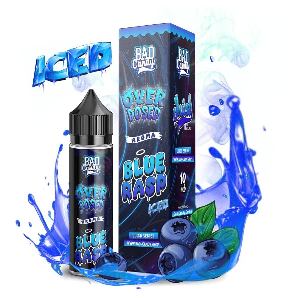 Aroma Blue Rasp Iced - Bad Candy Overdosed Aroma Blue Rasp Iced - Bad Candy Overdosed