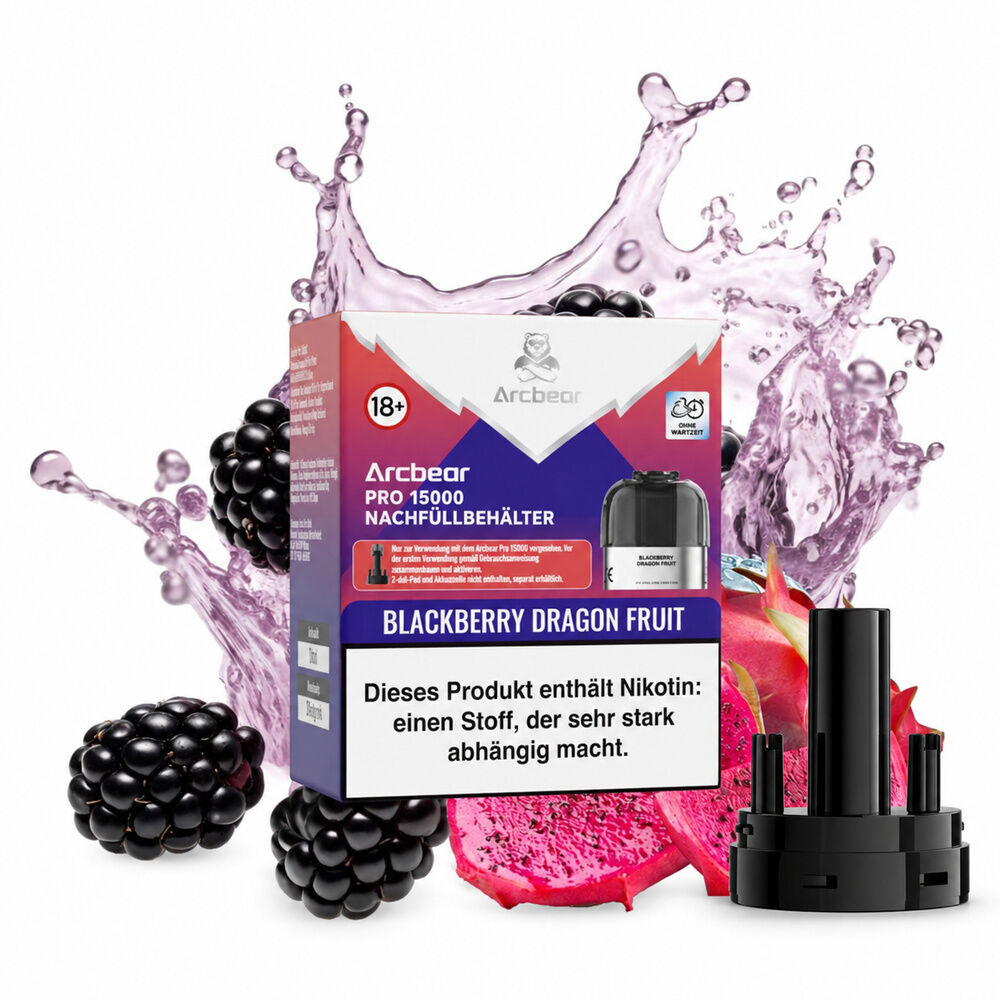 Arcbear Pro 15000 Pods - 20mg Nikotinsalz Arcbear Pro 15000 Pods - 20mg Nikotinsalz