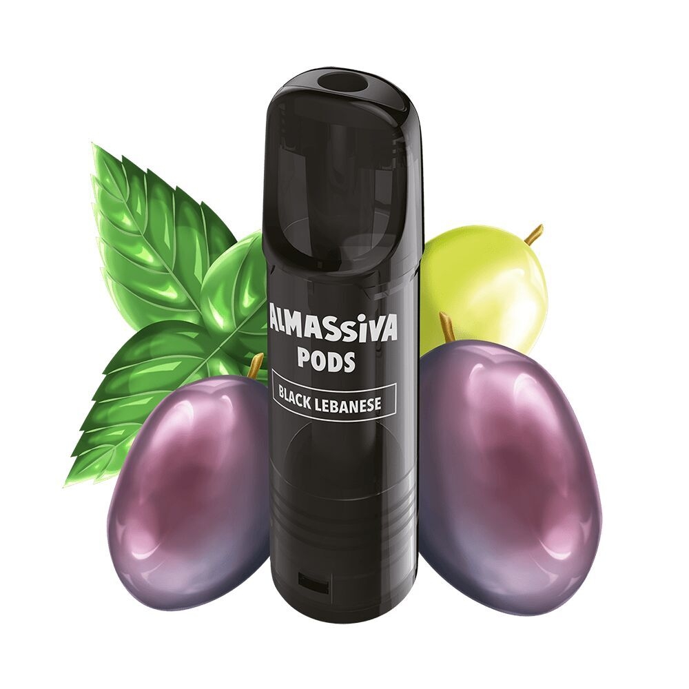 Black Lebanese 17mg - Al Massiva Pods, Kosmetik