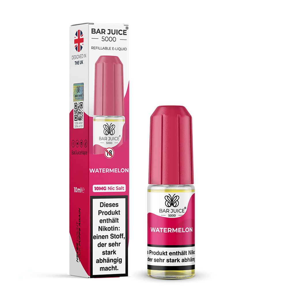 Bar Juice 5000 Nikotinsalz Liquid - Watermelon