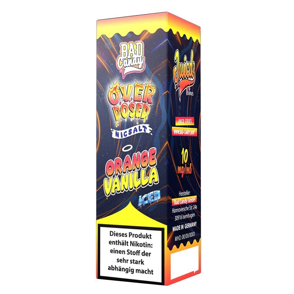 Liquid Orange Vanilla Iced - Bad Candy Overdosed