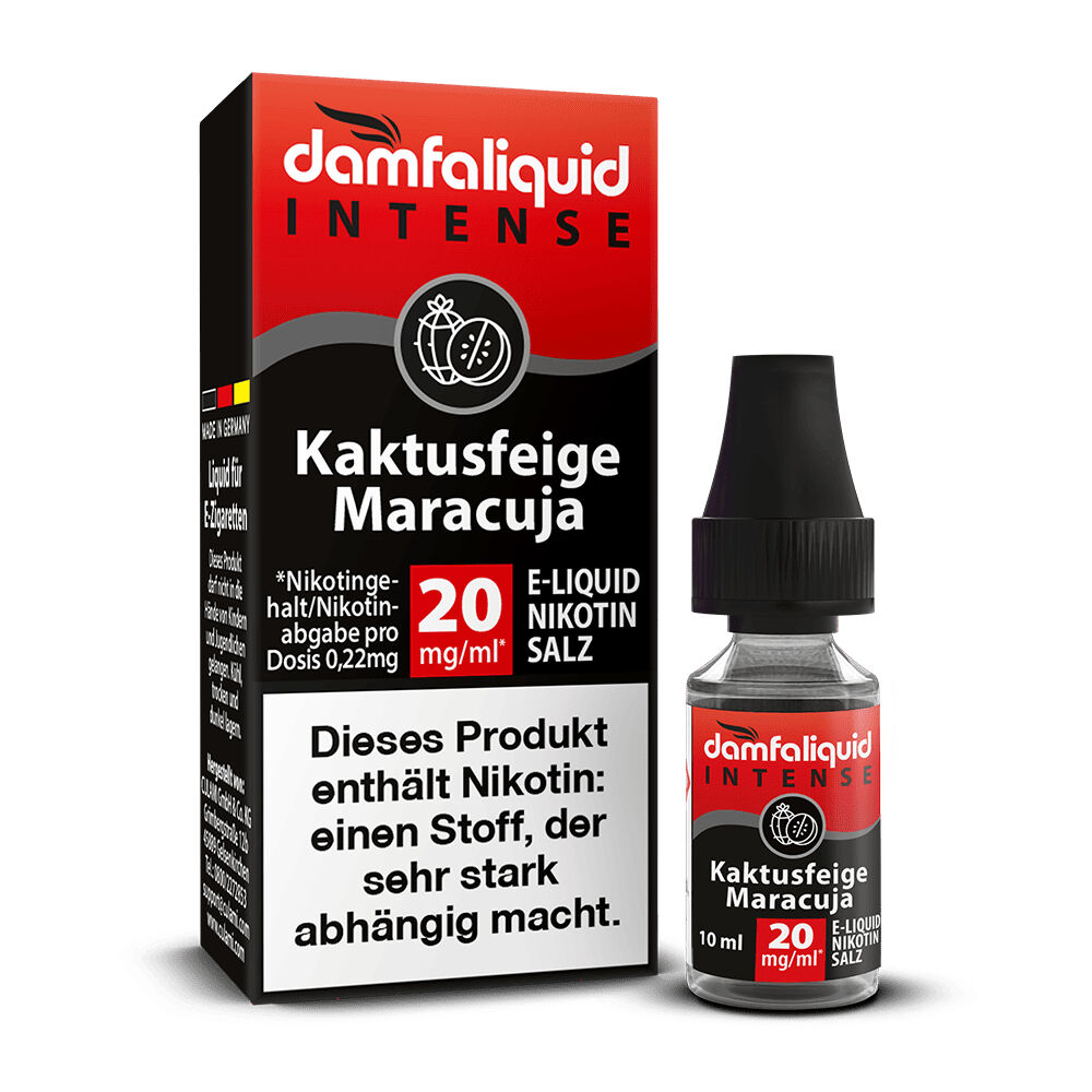 Damfaliquid Intense Nikotinsalz - Kaktusfeige Maracuja