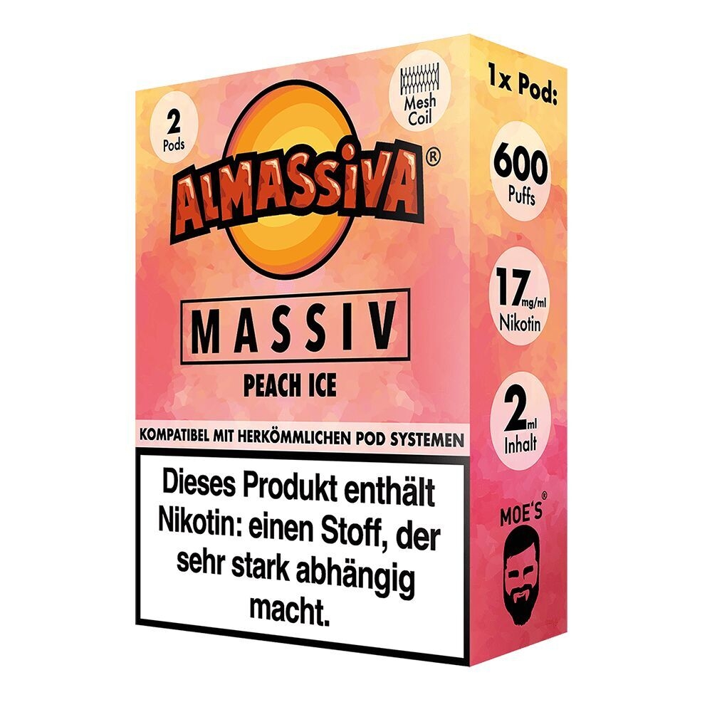 Massiv 17mg - Al Massiva Pods, Werbung, Plakat, Person
