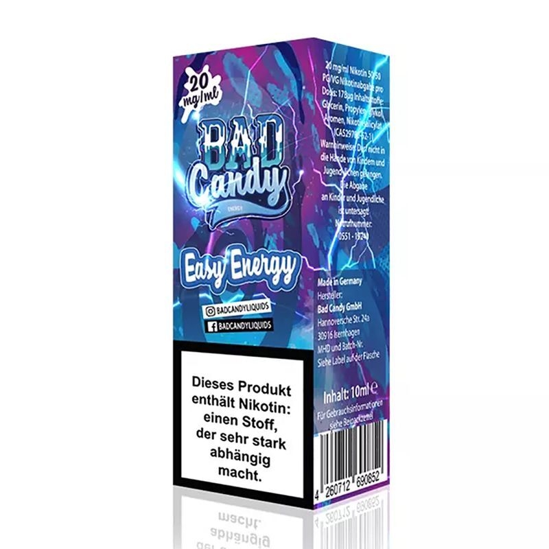 Liquid Easy Energy mit 20mg Nikotin von Bad Candy Liquid Easy Energy mit 20mg Nikotin von Bad Candy