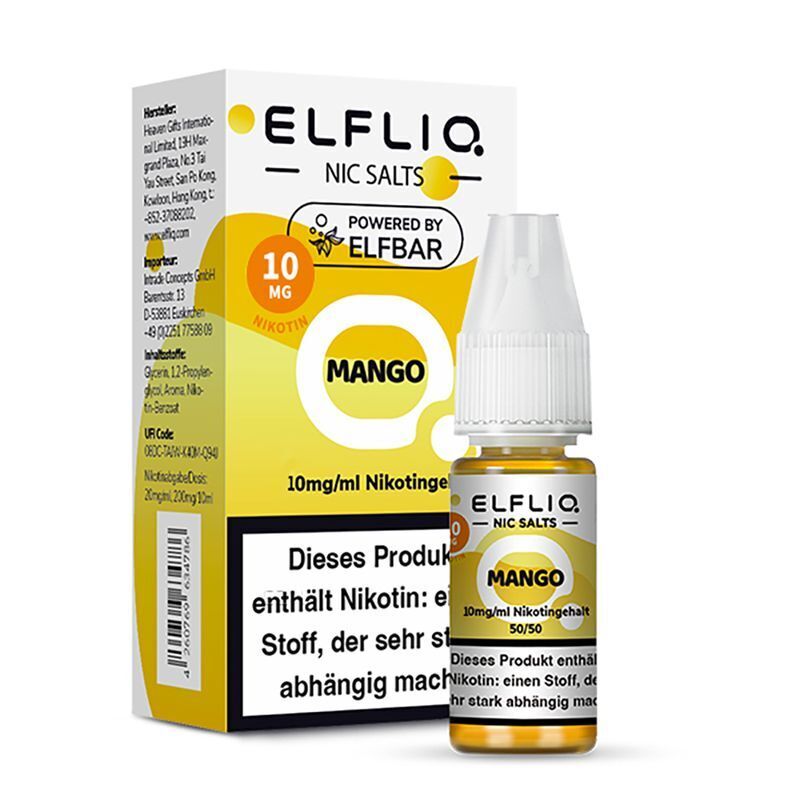 Liquid Mango Elfliq by Elfbar von Elfliq by Elf Bar