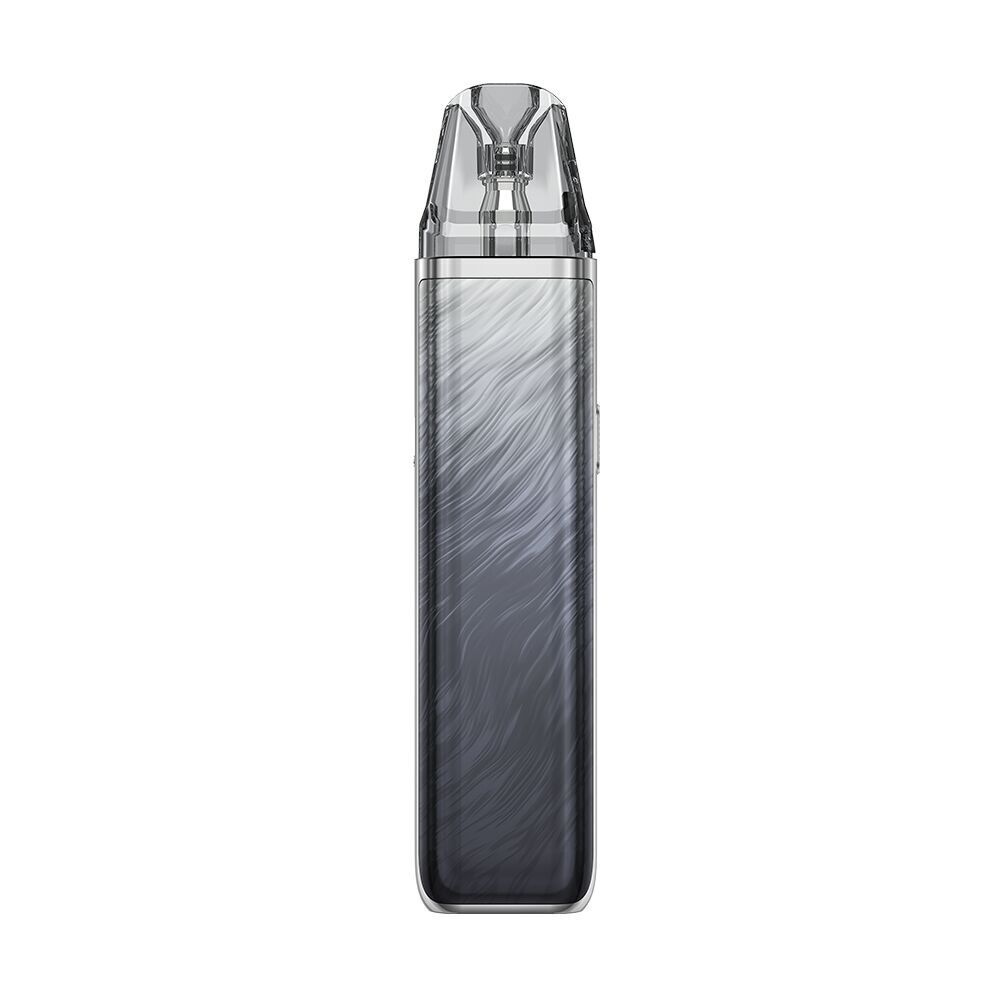 Oxva Xlim Pro 2 Pod Kit - Dark Shadow Oxva Xlim Pro 2 Pod Kit in Dark Shadow mit transparentem Mundstück und geschwungenem Farbverlauf auf der Vorderseite