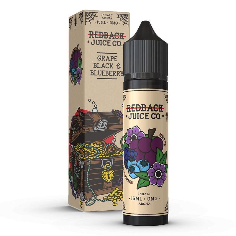 Grape Black & Blueberry Redback Juice Co. Aroma