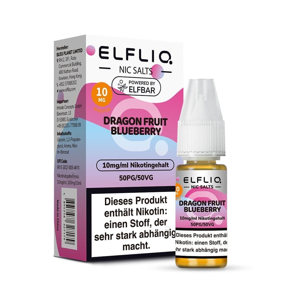 Elfliq Nikotinsalz - Dragon Fruit Blueberry