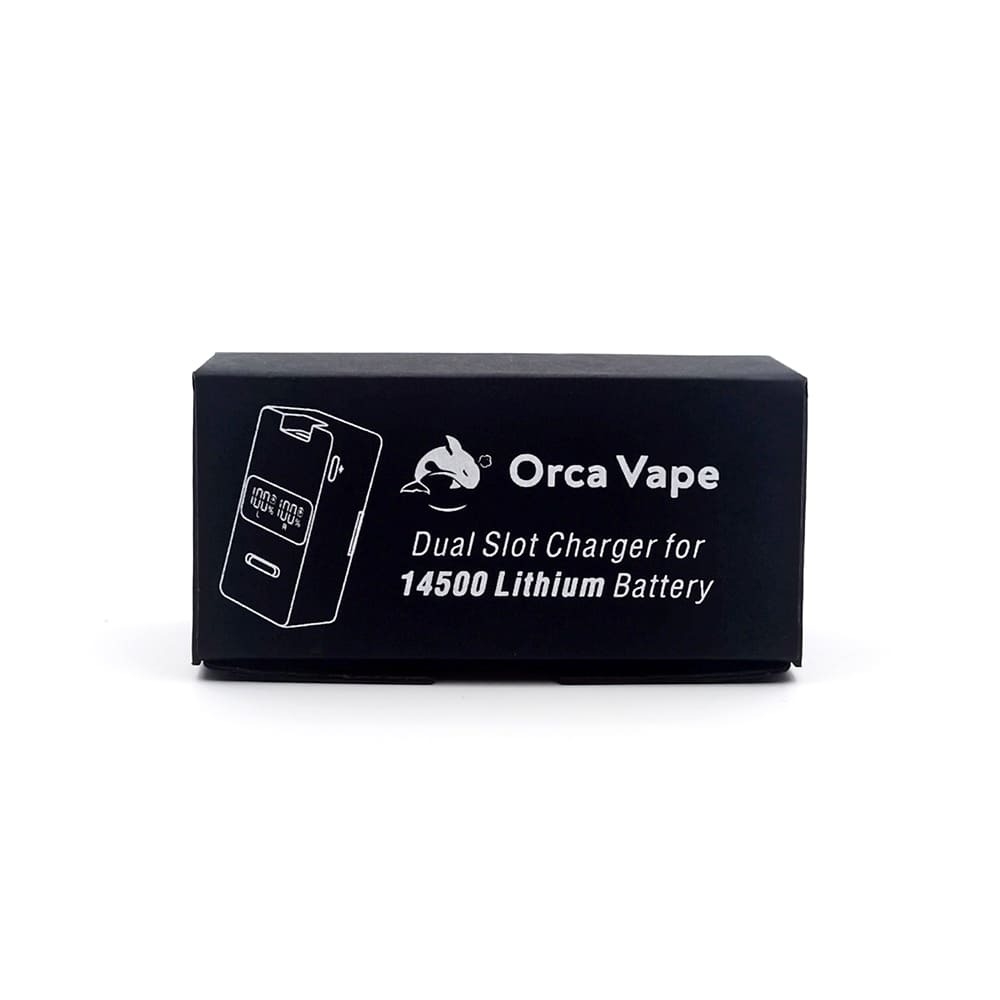 Orca Vape Ladegerät 2-Schacht 10A Orca Vape Ladegerät 2-Schacht 10A