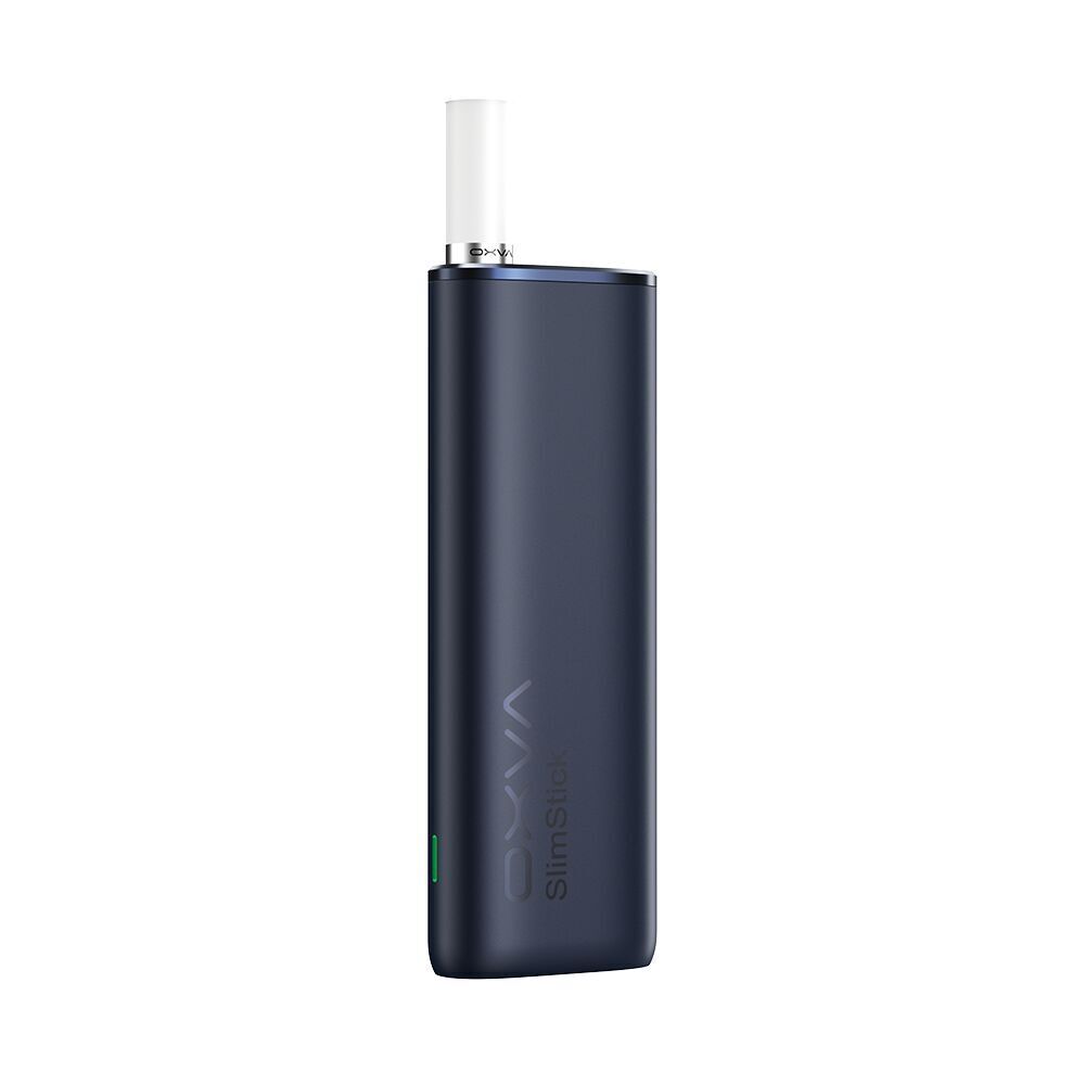 Oxva Slimstick Akku - Blue Oxva Slimstick Akku in Blau mit glatter Oberfläche und weißem Mundstück, seitlich mit dem Markenlogo versehen