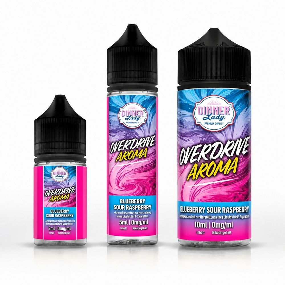 Dinnerlady Overdrive Aroma - Blueberry Sour Raspberry